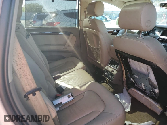 2010 Audi Q7 Premium Plus with VIN WA1LMAFE2AD001536, listed as a Copart auction lot 55660415 with Not provided miles and Clean title. Bid and sale history available at DreamBid. Image 11.