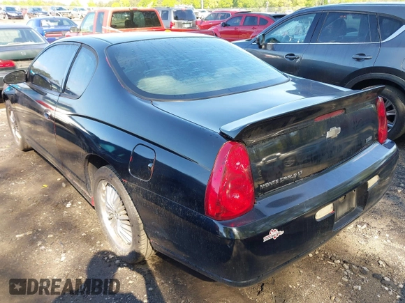 2007 Chevrolet Monte Carlo LT with VIN 2G1WK15K079420029, listed as a IAAI auction lot 42015406 with 291,180 mi miles. Bid and sale history available at carsss.com. Image 3.
