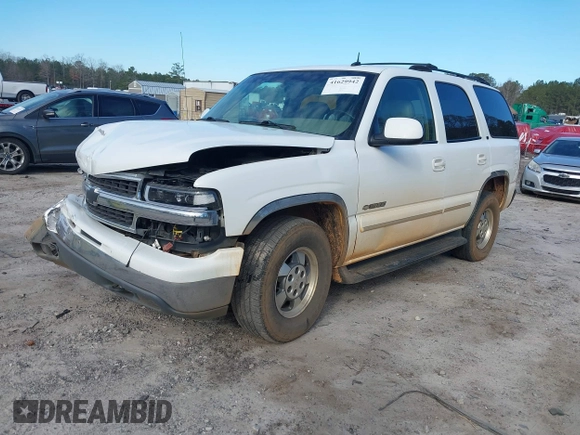 2002 Chevrolet Tahoe LS with VIN 1GNEC13Z52R329554, listed as a IAAI auction lot 41629942 with 232,374 mi miles and . Bid and sale history available at DreamBid. Image 17.