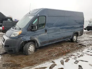 2019 Ram ProMaster Cargo Van with VIN 3C6URVJG3KE551167, listed as a Copart auction lot 41685995 with 79,716 mi miles and Clean Title. Bid and sale history available at carsss.com. Image 1.