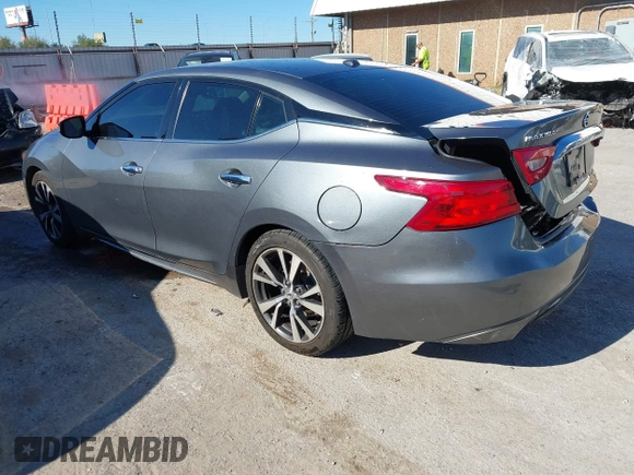 2017 Nissan Maxima SV with VIN 1N4AA6AP3HC405981, listed as a IAAI auction lot 40836226 with 133,283 mi miles and . Bid and sale history available at DreamBid. Image 3.