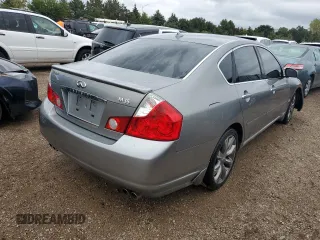 2006 Infiniti M with VIN JNKAY01E36M110502, listed as a Copart auction lot 69718584 with 125,044 mi miles and Salvage Title. Bid and sale history available at DreamBid. Image 3.