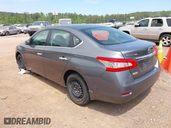 2015 Nissan Sentra SR with VIN 3N1AB7AP5FY381963, listed as a IAAI auction lot 42070732 with 106,383 mi miles and . Bid and sale history available at DreamBid. Image 3.