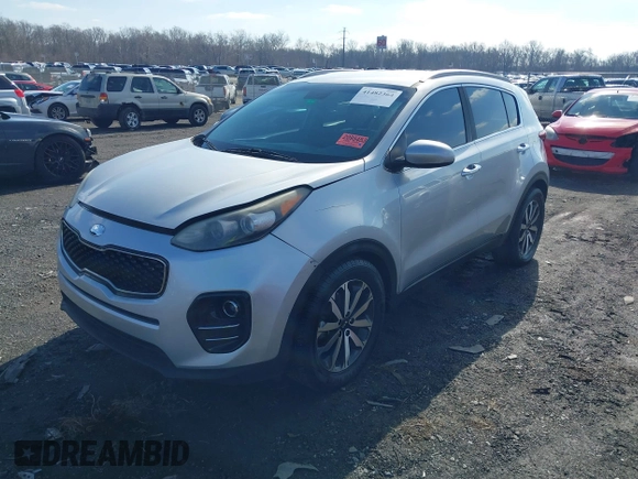 2017 Kia Sportage EX with VIN KNDPN3AC0H7230960, listed as a IAAI auction lot 41482364 with 153,626 mi miles and . Bid and sale history available at carsss.com. Image 17.