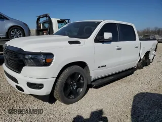 2020 Ram 1500 Big Horn with VIN 1C6SRFFT0LN412419, listed as a Copart auction lot 48117365 with 61,471 mi miles and Salvage Title. Bid and sale history available at carsss.com. Image 1.