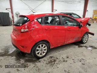 2013 Ford Fiesta SE with VIN 3FADP4EJ1DM170737, listed as a Copart auction lot 50323795 with 0 mi miles and Non Repairable. Bid and sale history available at carsss.com. Image 3.