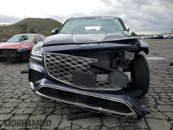 2025 Genesis GV80 Standard with VIN KMUHFESB3SU248524, listed as a Copart auction lot 47854975 with 6,309 mi miles and Non Repairable. Bid and sale history available at DreamBid. Image 5.