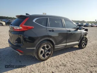 2017 Honda CR-V Touring with VIN 5J6RW1H97HL016344, listed as a Copart auction lot 51812315 with 47,795 mi miles and Salvage Title. Bid and sale history available at carsss.com. Image 3.