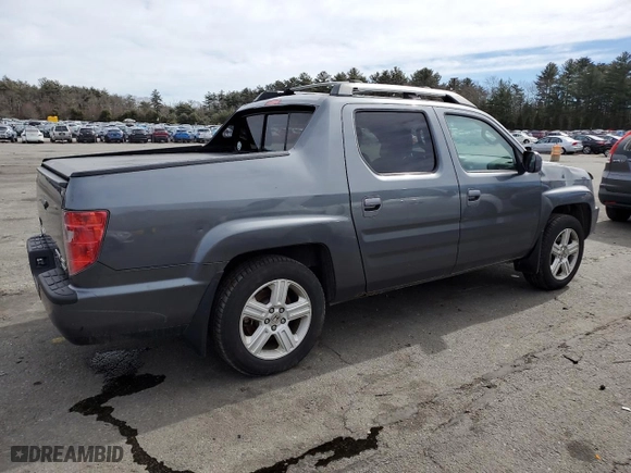 2011 Honda Ridgeline RTL with VIN 5FPYK1F55BB455122, listed as a Copart auction lot 48478305 with 233,972 mi miles and Salvage Title. Bid and sale history available at carsss.com. Image 3.