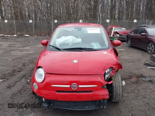2016 FIAT 500 Easy with VIN 3C3CFFKR4GT136501, listed as a IAAI auction lot 41501375 with 49,160 mi miles. Bid and sale history available at carsss.com. Image 12.