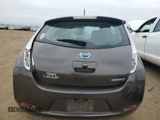 2016 Nissan LEAF S with VIN 1N4BZ0CP8GC308362, listed as a Copart auction lot 70744973 with 50,696 mi miles. Bid and sale history available at carsss.com. Image 6.