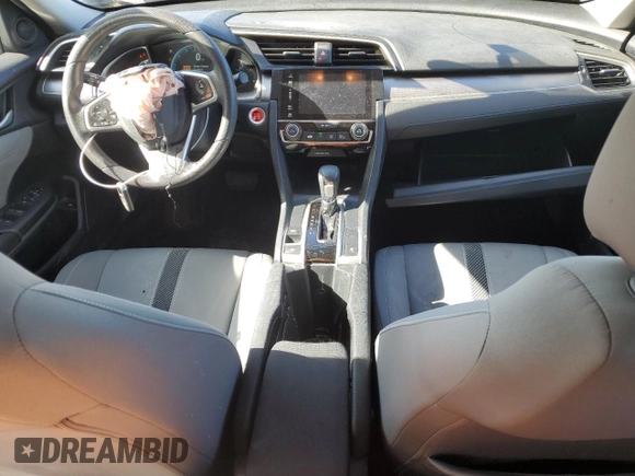 2016 Honda Civic EX with VIN 19XFC2F76GE247803, listed as a Copart auction lot 55691015 with 82,120 mi miles and Salvage Title. Bid and sale history available at DreamBid. Image 8.