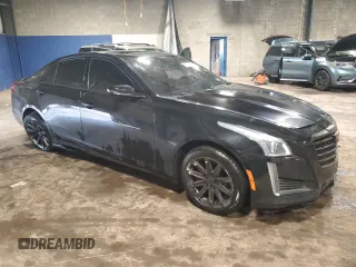 2016 Cadillac CTS AWD with VIN 1G6AW5SX5G0148863, listed as a Copart auction lot 61611945 with 74,530 mi miles and Salvage title. Bid and sale history available at DreamBid. Image 4.