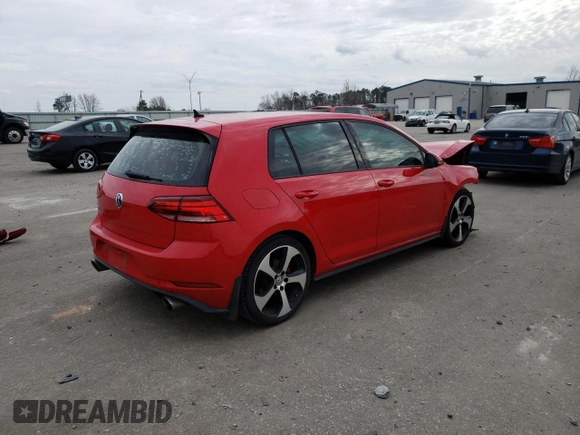 2018 Volkswagen Golf GTI S with VIN 3VW547AU5JM265805, listed as a Copart auction lot 44707884 with 72,866 mi miles. Bid and sale history available at carsss.com. Image 3.