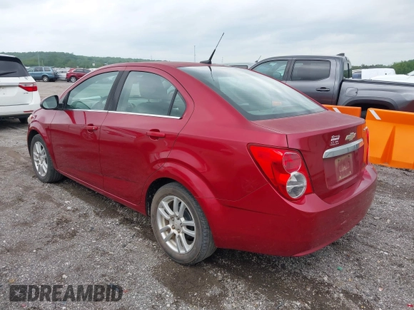 2012 Chevrolet Sonic LT with VIN 1G1JC5SHXC4196644, listed as a IAAI auction lot 42105202 with 171,841 mi miles and . Bid and sale history available at DreamBid. Image 3.