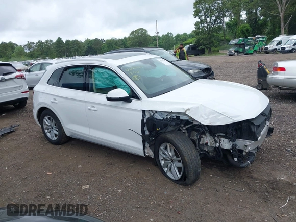 2022 Audi Q5 S line Premium z VIN WA1GAAFY2N2094208, wystawiony jako IAAI lot #42672467 z przebiegiem 26 301 mil mil oraz . Historia ofert i sprzedaży dostępna na DreamBid. Obrazek 13.