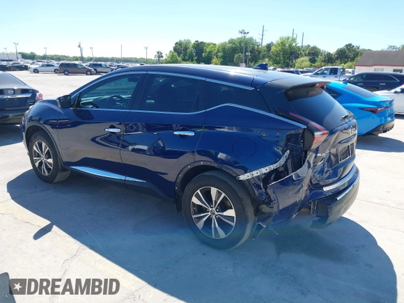2019 Nissan Murano S with VIN 5N1AZ2MJXKN125131, listed as a IAAI auction lot 41834869 with 64,781 mi miles and . Bid and sale history available at DreamBid. Image 3.