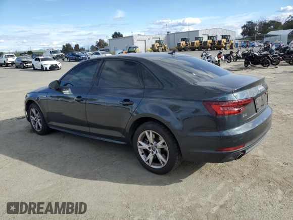 2018 Audi A4 Premium with VIN WAUDNAF49JA036460, listed as a Copart auction lot 48060675 with 135,640 mi miles and Salvage Title. Bid and sale history available at carsss.com. Image 2.