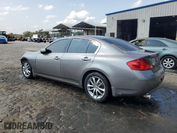 2007 Infiniti G35 Journey with VIN JNKBV61E47M729319, listed as a Copart auction lot 70563834 with 250,759 mi miles and Salvage Title. Bid and sale history available at DreamBid. Image 2.