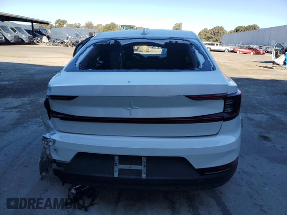 2023 Polestar 2 with VIN YSMEG3KA8PL141422, listed as a Copart auction lot 79449444 with 30,468 mi miles and Salvage Title. Bid and sale history available at carsss.com. Image 6.