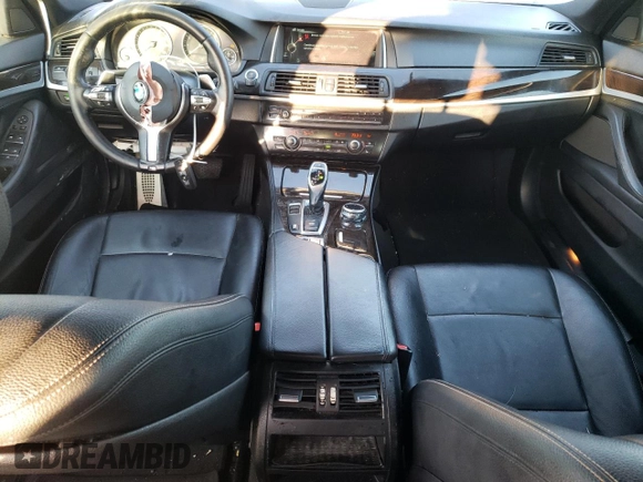 2014 BMW 5 Series 535i with VIN WBA5B1C5XED476895, listed as a Copart auction lot 52881755 with 258,946 mi miles and Salvage Title. Bid and sale history available at carsss.com. Image 8.