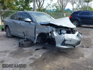 2024 Acura Integra with VIN 19UDE4H29RA028985, listed as a IAAI auction lot 41598376 with 1 mi miles. Bid and sale history available at carsss.com. Image 1.