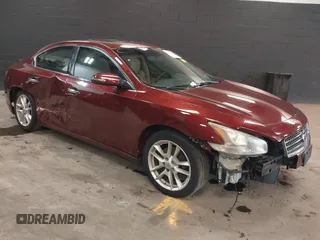 2011 Nissan Maxima SV with VIN 1N4AA5APXBC840580, listed as a IAAI auction lot 42319557 with 177,283 mi miles and . Bid and sale history available at DreamBid. Image 1.