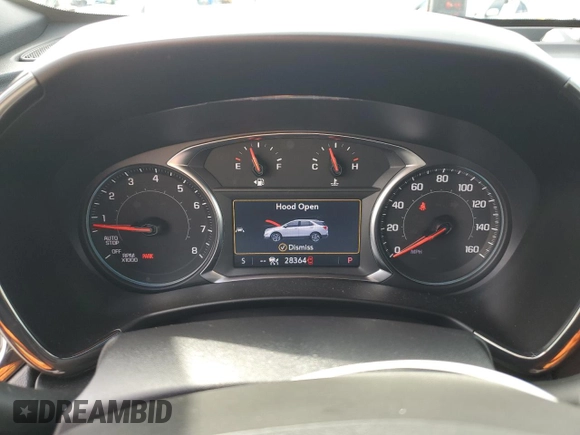 2022 Chevrolet Equinox RS z VIN 3GNAXMEV5NS212489, wystawiony jako Copart lot #51080555 z przebiegiem 28 364 mil mil oraz Szkoda całkowita • Salvage title. Historia ofert i sprzedaży dostępna na DreamBid. Obrazek 9.