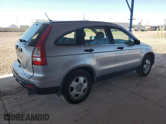 2008 Honda CR-V LX with VIN JHLRE38348C001609, listed as a Copart auction lot 53499685 with 67,677 mi miles and Salvage Title. Bid and sale history available at carsss.com. Image 3.