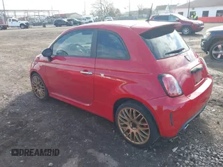 2013 FIAT 500 Abarth with VIN 3C3CFFFH5DT743455, listed as a IAAI auction lot 41995142 with 117,071 mi miles and . Bid and sale history available at DreamBid. Image 3.