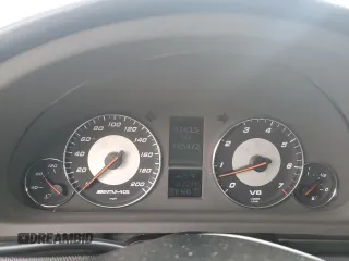 2006 Mercedes-Benz C 55 AMG with VIN WDBRF76J26F813052, listed as a Copart auction lot 60966805 with 145,472 mi miles and Salvage title. Bid and sale history available at DreamBid. Image 9.