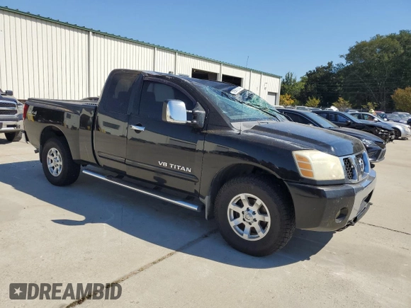 2006 Nissan Titan SE with VIN 1N6BA06B66N517410, listed as a Copart auction lot 75875144 with 347,333 mi miles and Salvage Title. Bid and sale history available at DreamBid. Image 4.