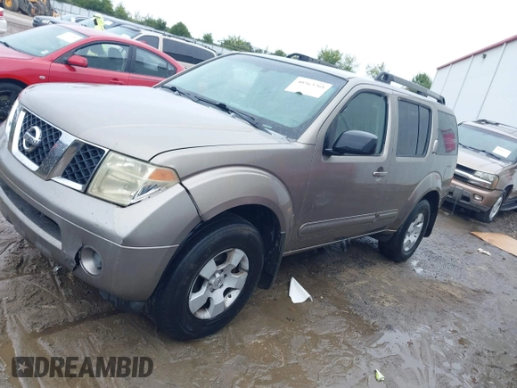 2005 Nissan Pathfinder SE with VIN 5N1AR18WX5C779157, listed as a IAAI auction lot 40363768 with 172,167 mi miles and . Bid and sale history available at DreamBid. Image 2.