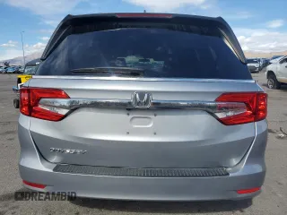 2020 Honda Odyssey EX with VIN 5FNRL6H5XLB009666, listed as a Copart auction lot 45526805 with 81,622 mi miles and Salvage Title. Bid and sale history available at DreamBid. Image 6.