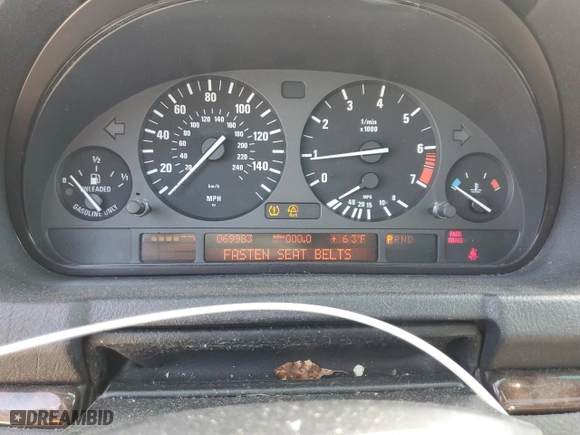 2005 BMW X5 4.4i with VIN 5UXFB53505LV13083, listed as a Copart auction lot 54404455 with 69,983 mi miles and Clean Title. Bid and sale history available at carsss.com. Image 9.