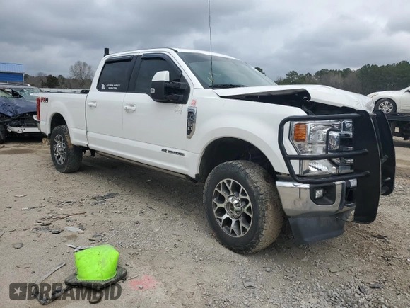 2020 Ford F-250 XL with VIN 1FT8W2BT9LED19263, listed as a Copart auction lot 41494423 with Not provided miles and Salvage title. Bid and sale history available at DreamBid. Image 4.