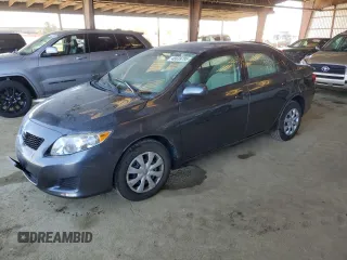 2010 Toyota Corolla with VIN 1NXBU4EEXAZ211981, listed as a Copart auction lot 46639795 with 92,245 mi miles and Salvage title. Bid and sale history available at DreamBid. Image 1.