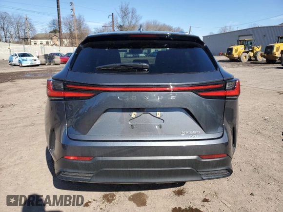 2024 Lexus NX with VIN 2T2AGCEZXRC037869, listed as a Copart auction lot 45483365 with 8,176 mi miles and Salvage Title. Bid and sale history available at carsss.com. Image 6.