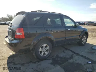 2007 Kia Sorento EX with VIN KNDJC736075685439, listed as a Copart auction lot 46603795 with 137,529 mi miles and Salvage Title. Bid and sale history available at carsss.com. Image 3.