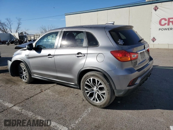 2019 Mitsubishi Outlander Sport SE 2.0 with VIN JA4AP4AU2KU011662, listed as a Copart auction lot 43871675 with 107,471 mi miles and Salvage Title. Bid and sale history available at carsss.com. Image 2.