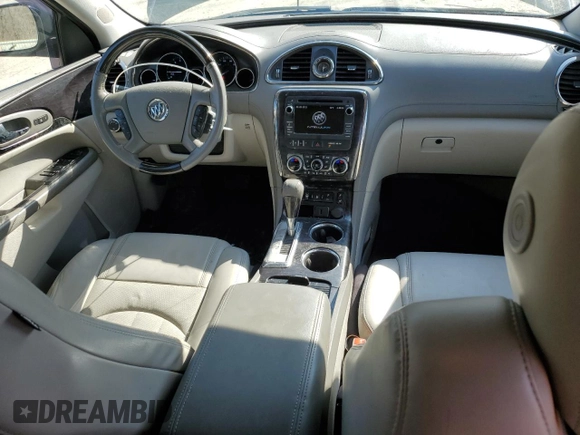 2015 Buick Enclave Leather with VIN 5GAKVBKD0FJ228252, listed as a Copart auction lot 48724465 with 210,103 mi miles and Salvage Title. Bid and sale history available at carsss.com. Image 8.