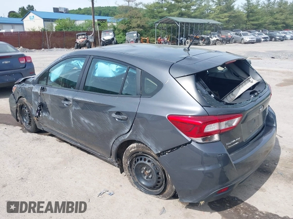 2018 Subaru Impreza with VIN 4S3GTAA60J3731249, listed as a IAAI auction lot 42294911 with 73,342 mi miles and . Bid and sale history available at DreamBid. Image 3.