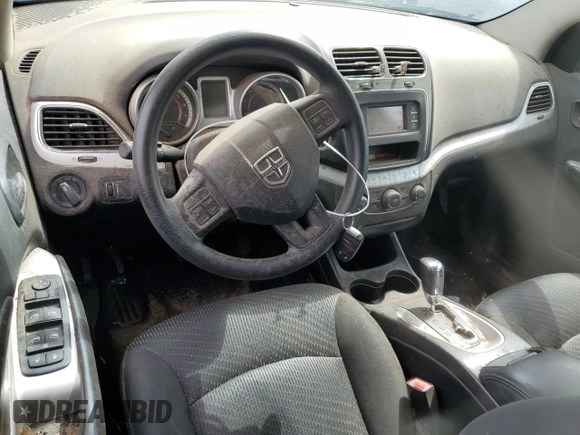 2015 Dodge Journey American Value with VIN 3C4PDCABXFT728487, listed as a Copart auction lot 69199513 with Not Provided miles and Clean Title. Bid and sale history available at DreamBid. Image 8.
