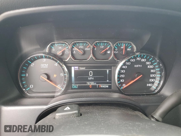 2015 Chevrolet Silverado 1500 LT with VIN 3GCUKREH2FG525452, listed as a Copart auction lot 48550595 with 78,795 mi miles and Salvage Title. Bid and sale history available at DreamBid. Image 9.