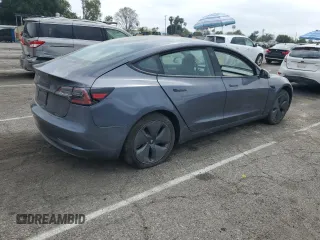 2023 Tesla Model 3 with VIN 5YJ3E1EA5PF542678, listed as a Copart auction lot 54438255 with 11,645 mi miles and Salvage Title. Bid and sale history available at carsss.com. Image 3.