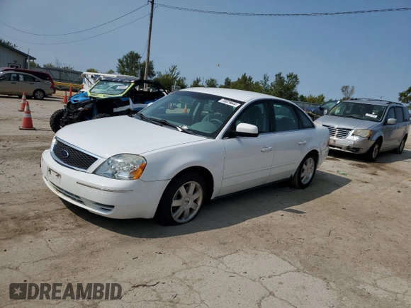 2005 Ford Five Hundred SE with VIN 1FAFP23195G166415, listed as a Copart auction lot 70829644 with 107,958 mi miles and Salvage Title. Bid and sale history available at carsss.com. Image 1.