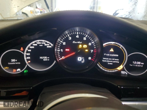 2017 Porsche Panamera Turbo с VIN WP0AF2A74HL150746, выставлен на аукционе Copart как лот 41706905 с пробегом 75 735 миль миль и Чистый • Clean title. История ставок и продаж доступна на DreamBid. Изображение 9.