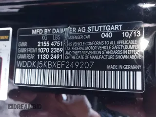 2014 Mercedes-Benz E 350 z VIN WDDKJ5KBXEF249207, wystawiony jako IAAI lot #41750638 z przebiegiem 86 960 mil mil oraz . Historia ofert i sprzedaży dostępna na DreamBid. Obrazek 9.