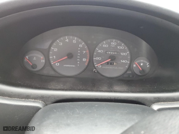 1995 Acura Integra LS with VIN JH4DC4458SS037325, listed as a Copart auction lot 43279545 with 186,649 mi miles and Salvage Title. Bid and sale history available at carsss.com. Image 9.