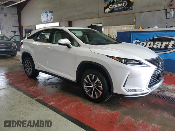 2022 Lexus RX 450h with VIN 2T2HGMDA8NC084683, listed as a Copart auction lot 78567964 with 11,732 mi miles and Salvage title. Bid and sale history available at DreamBid. Image 4.